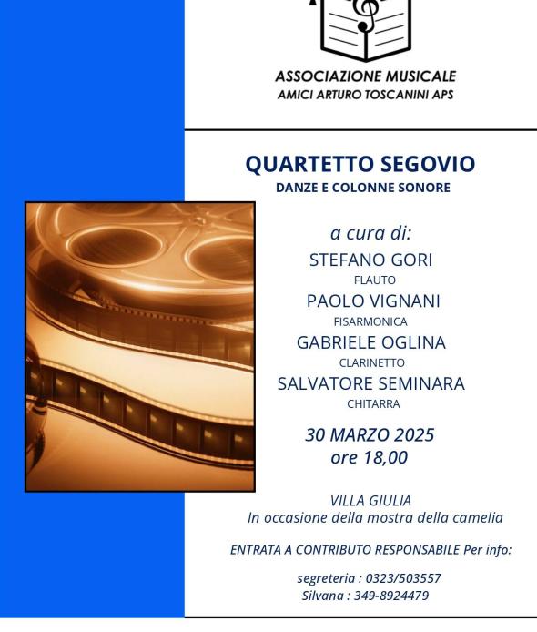 Quartetto Segovio - Danze e colonne sonore