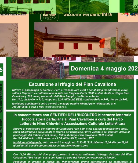 Escursione al rifugio del Pian Cavallone