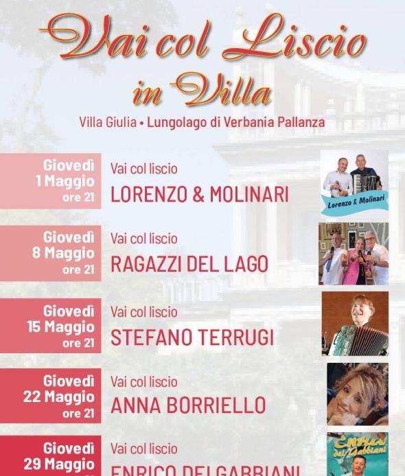 Vai col liscio in Villa maggio 2025
