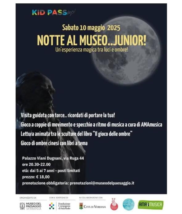  Notte al Museo...Junior!