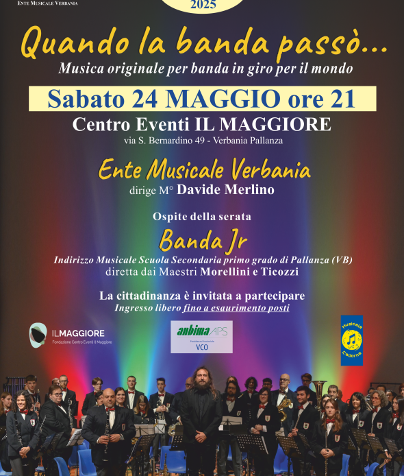 Concerto di Primavera 2025 - Quando la banda passò...