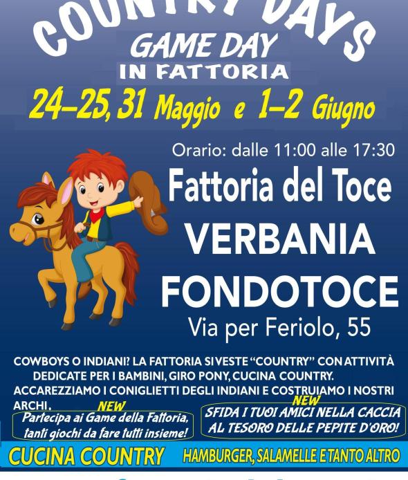 Country Days - Game day in Fattoria 