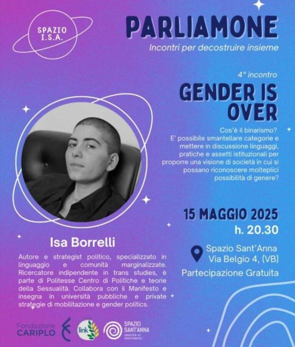 Parliamone - Gender is over