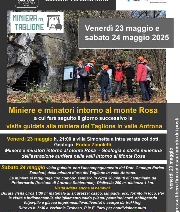 Miniere e minatori intorno al monte Rosa