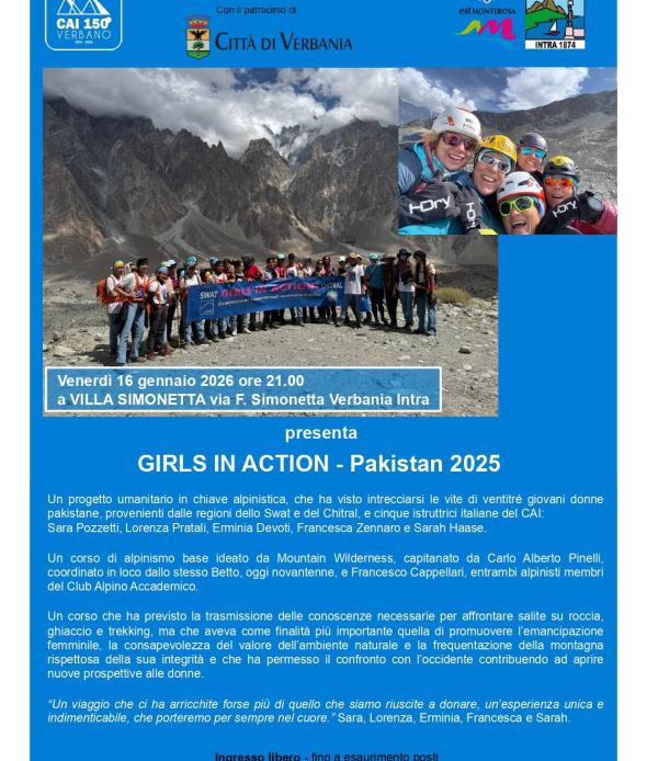 Girls in Action - Pakistan 2025