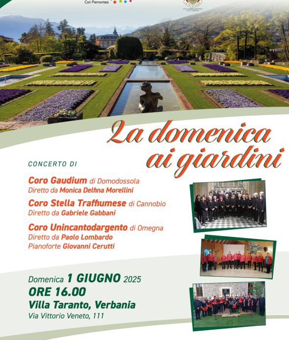Concerto: La domenica ai giardini 01 06 25