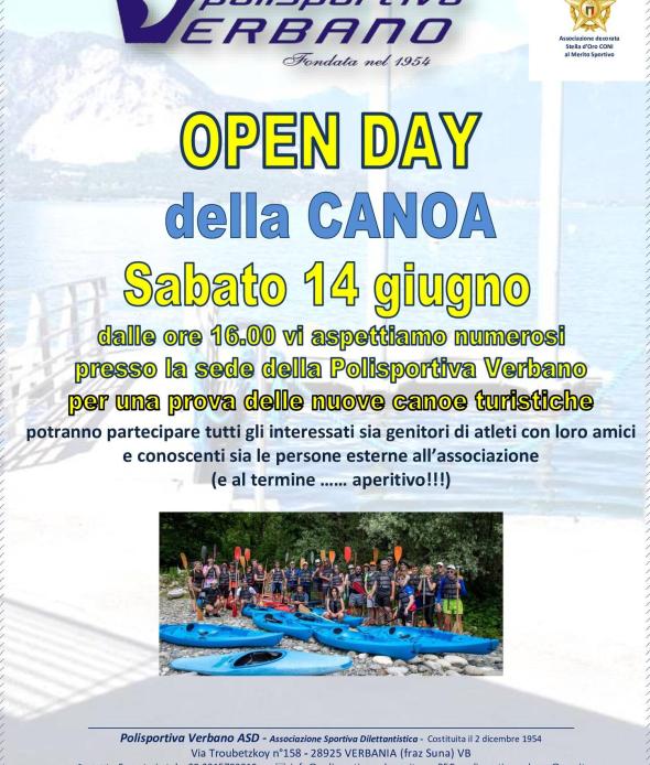 Open Day della Canoa