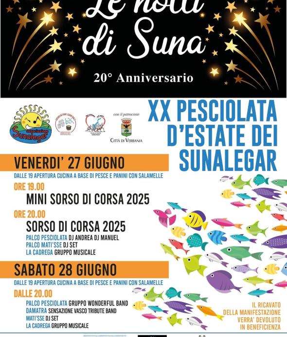 Pesciolata giugno 2025