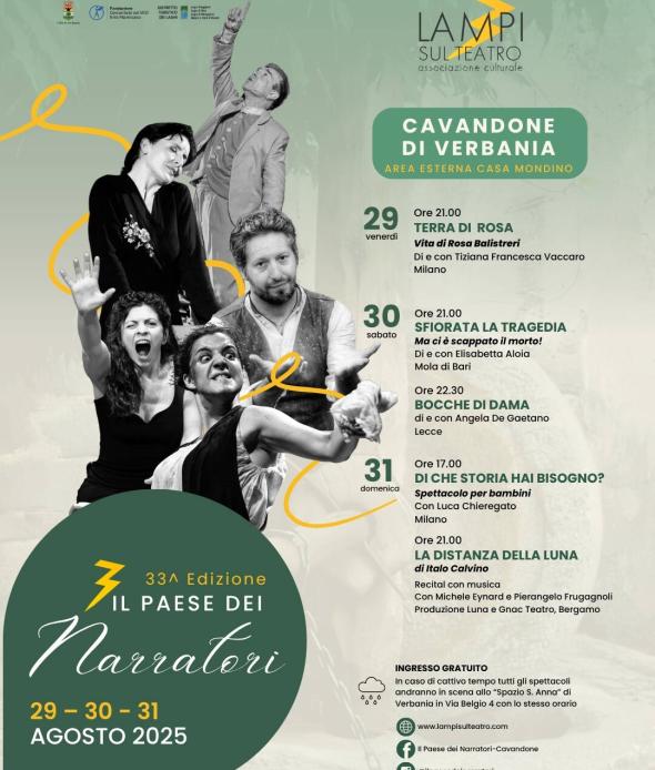 Il Paese dei Narratori 33^ edizione