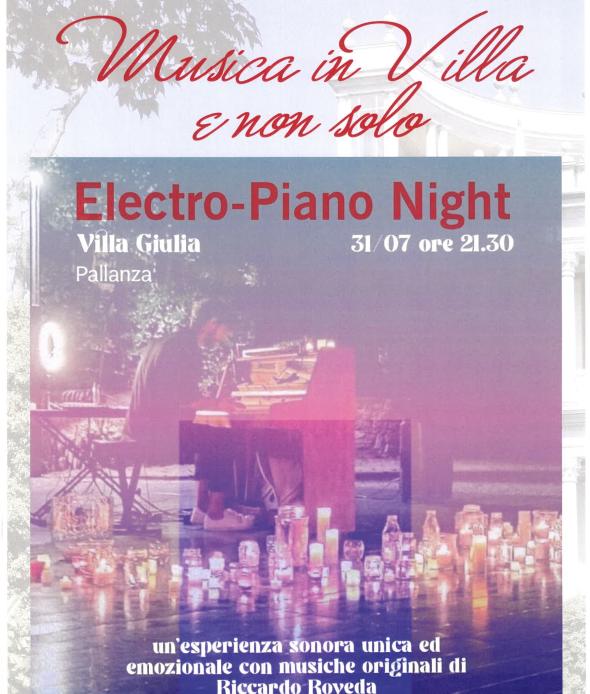 Concerto "Electro-Piano Night" 