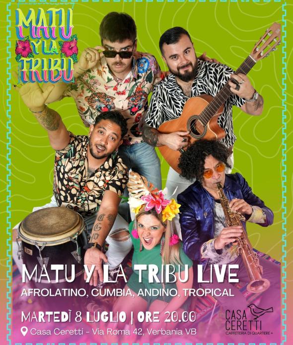 Matu y la tribù in concerto