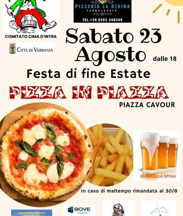 Festa di Fine Estate - Pizza in Piazza Cavour