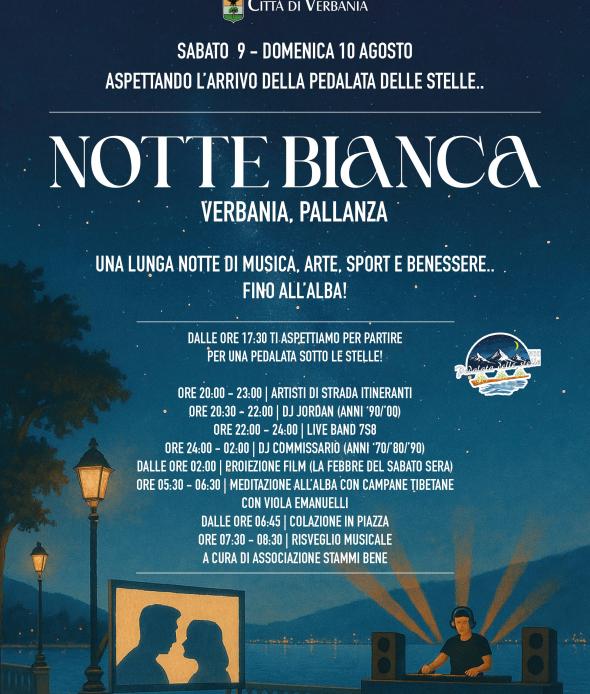 Notte Bianca a Verbania Pallanza