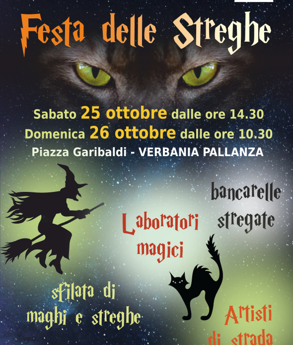 Festa delle Streghe 25 26 ottobre