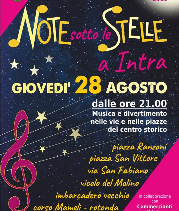 Note sotto le stelle 28 08