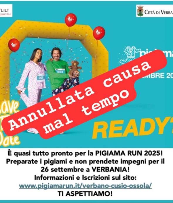 Pigiama Run 2025 - ANNULLATA