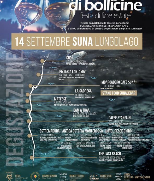 Festa di fine estate a Suna - Bollicine