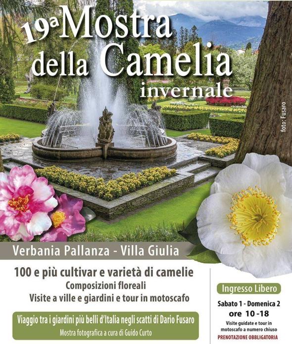 Locandina Mostra della Camelia 2025