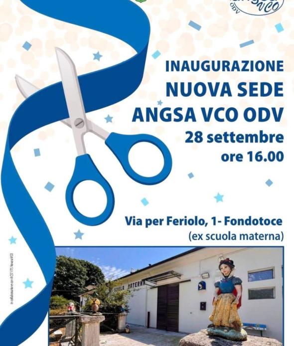 Angsa Vco - Inaugurazione nuova sede a Fondotoce 