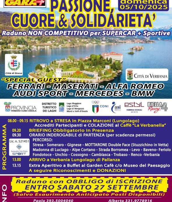  CorriAMO per un Sorriso -  Motori per Passione, Cuore e Solidarietà