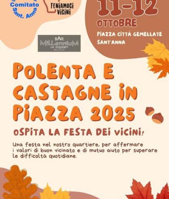 POLENTA E CASTAGNE IN PIAZZA 2025