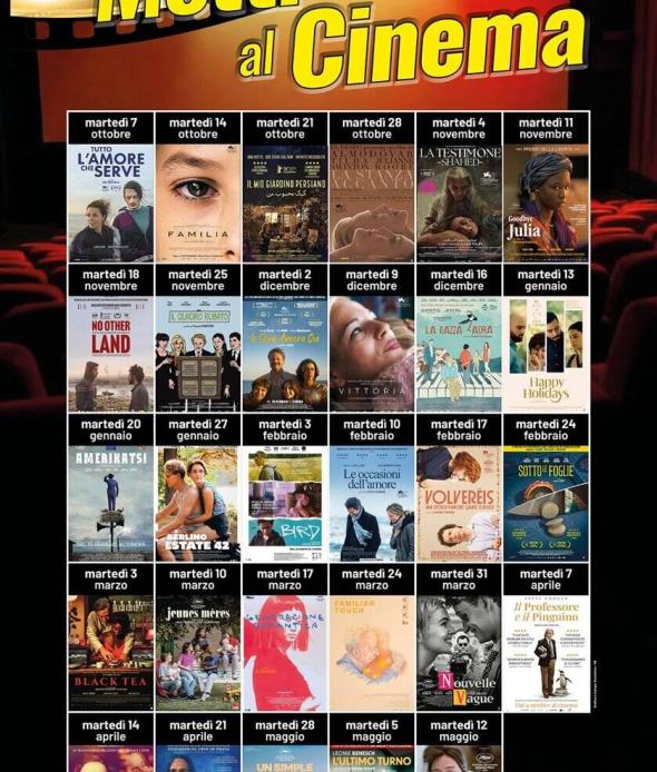36a edizione  METTI UNA SERA AL CINEMA