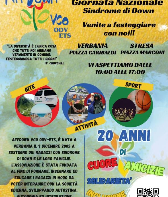 GIORNATA NAZIONALE SINDROME DI DOWN