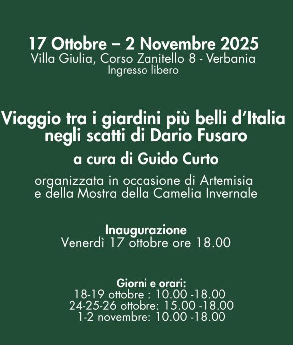 Viaggio tra i giardini più belli d'Italia negli scatti di Dario Fusaro