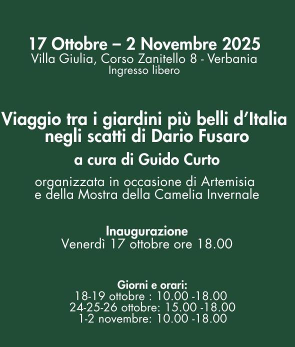 Viaggio tra i giardini più belli d'Italia negli scatti di Dario Fusaro