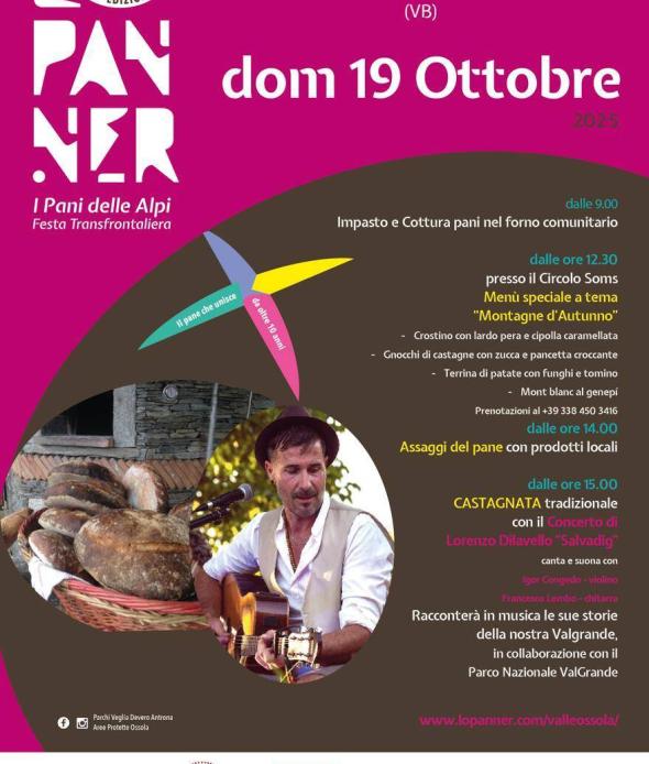 Lo Pan Ner -  I Pani delle Alpi. 19 10 25 Cavandone