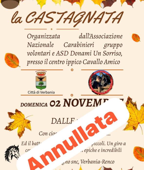 castagnata 2/11 annullata