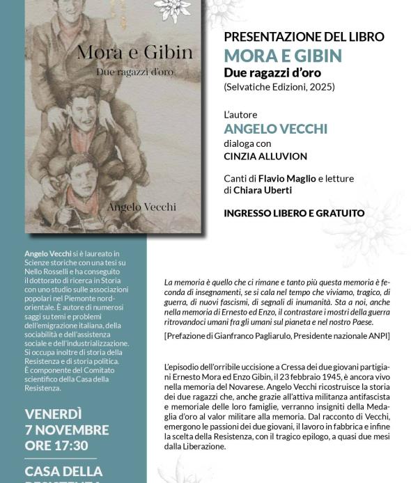 Mora e Gibin.  Due ragazzi d'oro