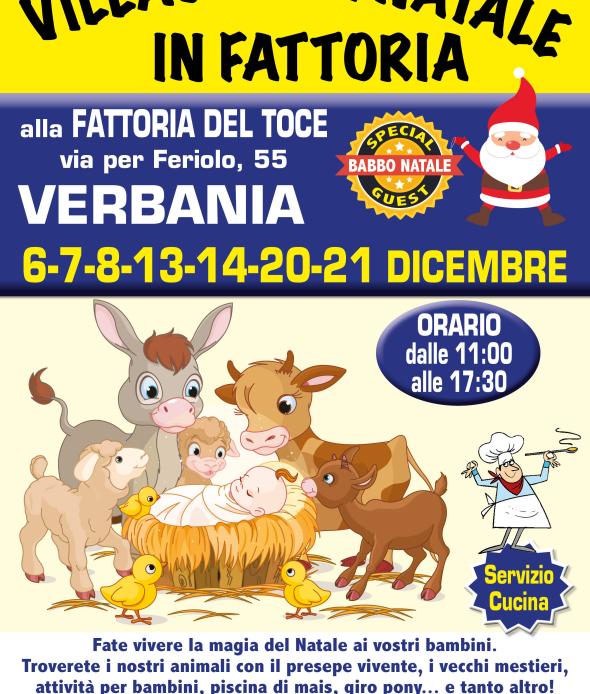 Villaggio di Natale in Fattoria 2025 