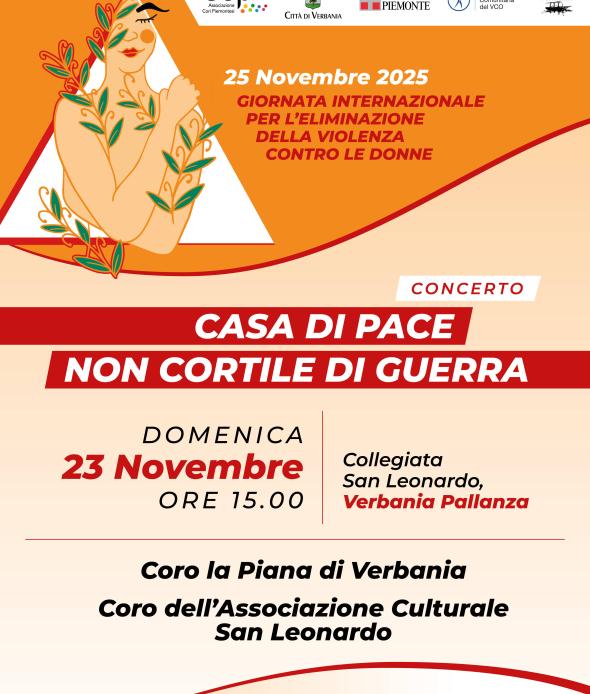 Concerto: Casa di Pace, non cortile di guerra