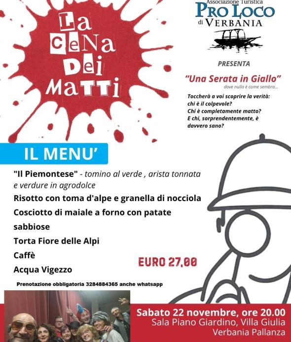 LA CENA DEI MATTI