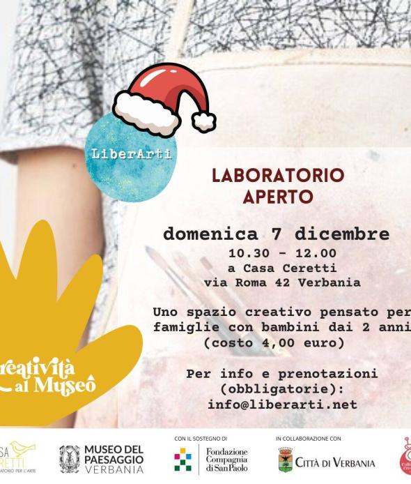 Laboratorio Aperto Aspettando il Natale 2025