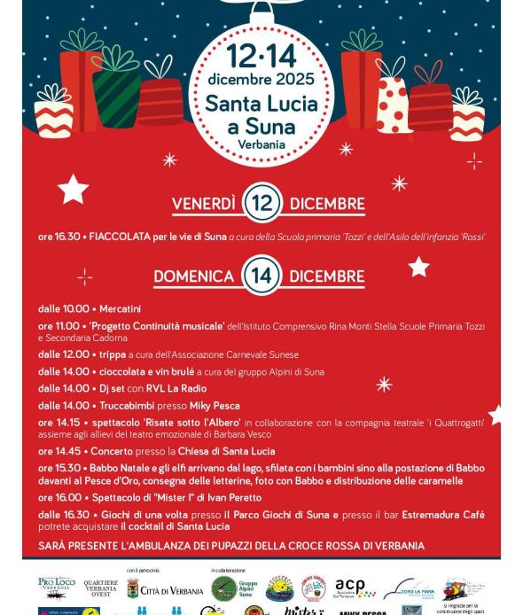 Festa di Santa Lucia a Suna