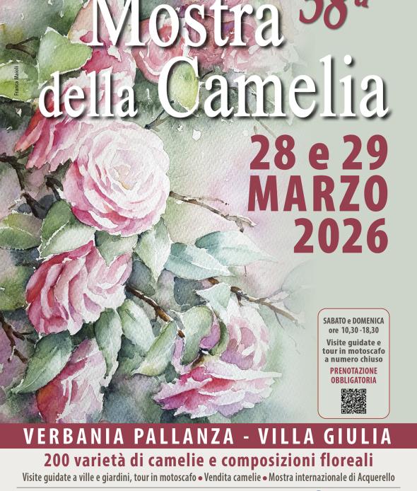 58^ Mostra della Camelia Primaverile a Verbania