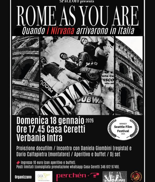 Rome as you are - Quando i Nirvana arrivarono in Italia
