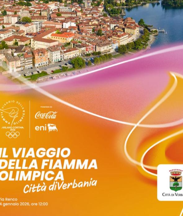 La Fiamma Olimpica arriva a Verbania