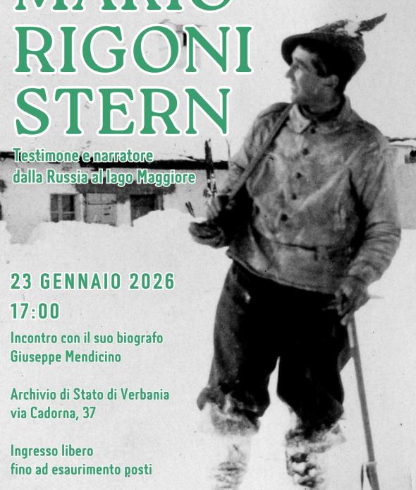 Mario Rigoni Stern – Testimone e narratore dalla Russia al lago Maggiore