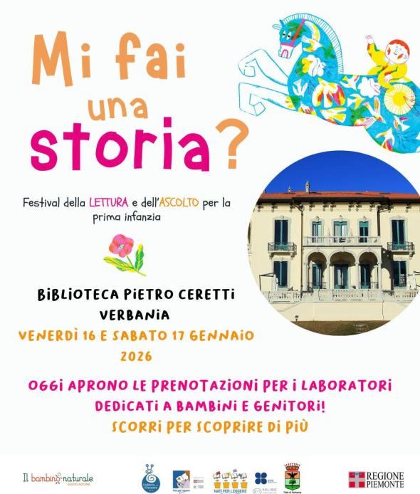 Mi fai una storia? Festival della lettura e dell'ascolto per la prima infanzia