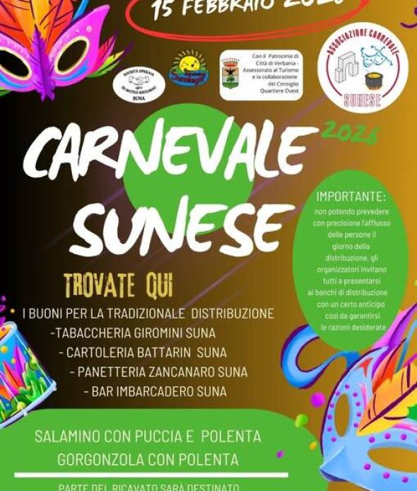 Carnevale Sunese 2026