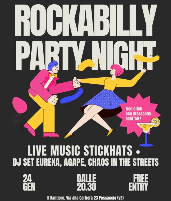 Rockabilly Night Party