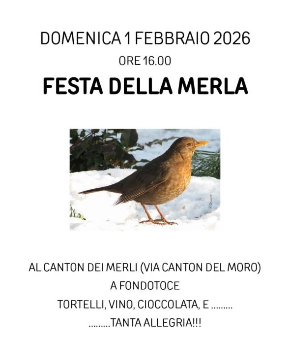 Festa della Merla 2026