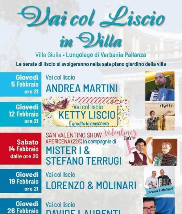 Vai col Liscio in Villa febbraio