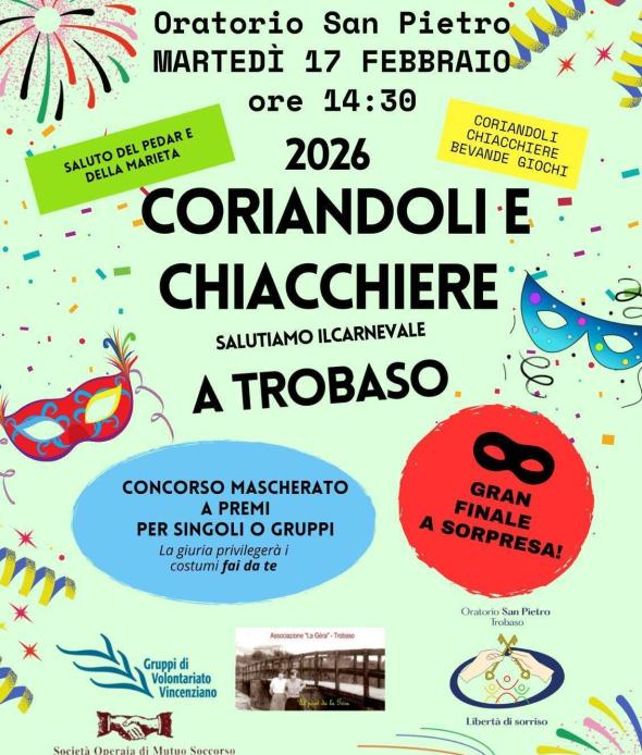Salutiamo il Carnevale a Trobaso 