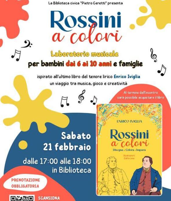 Laboratorio Musicale per bambini "Rossini a colori"
