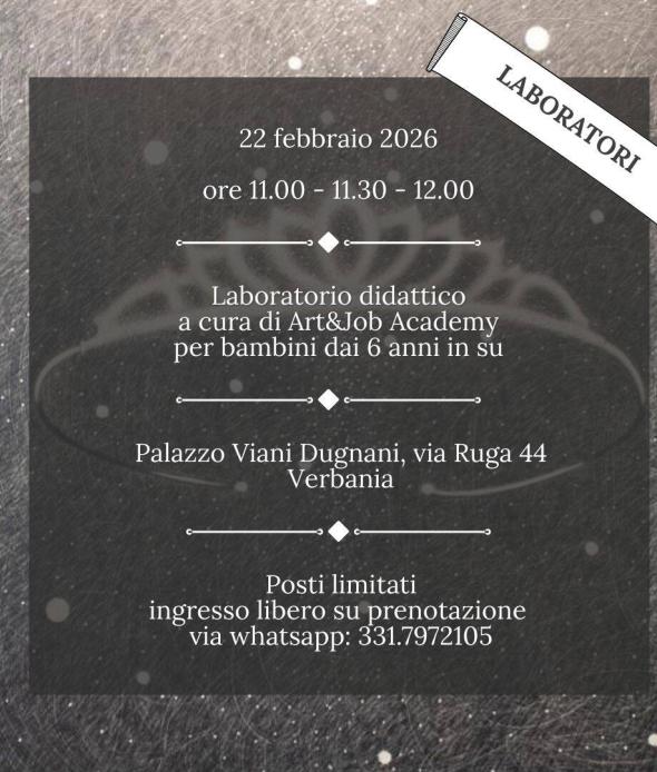 Laboratorio Didattico "DA DOVE VIENI? COSA SOGNI?"