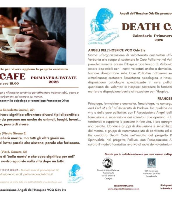 Death Cafè Primavera Estate 2026